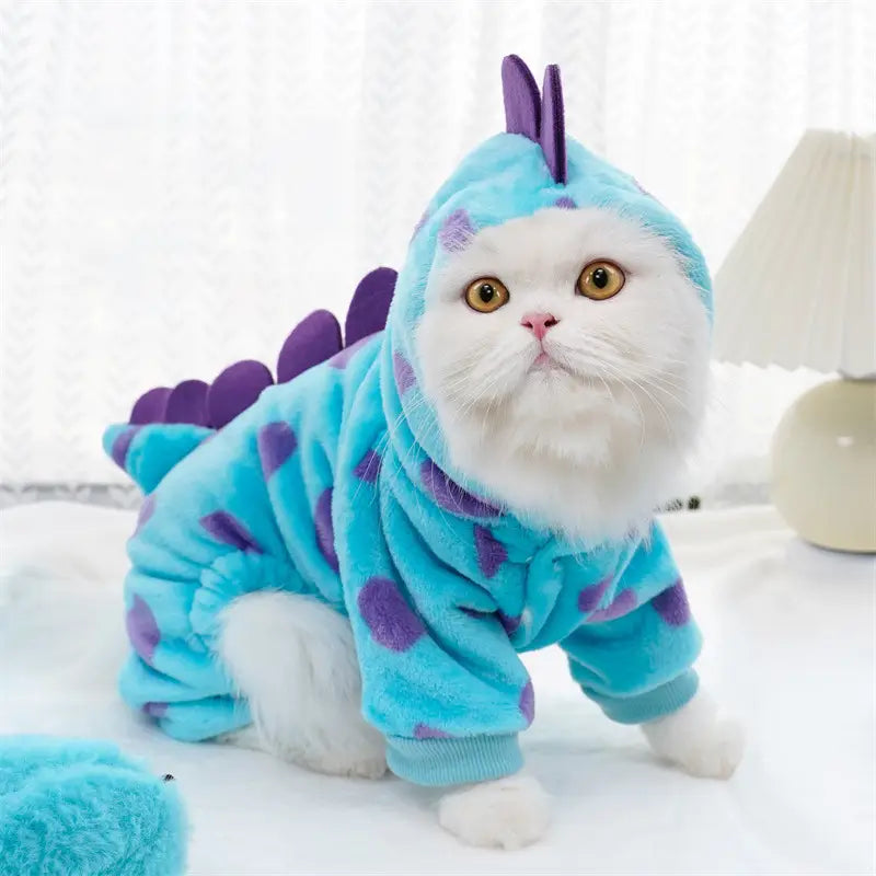 Combinaison Dinosaure Mignon pour Chats