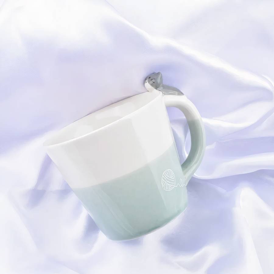 Tasse en Céramique Chat – Style Japonais