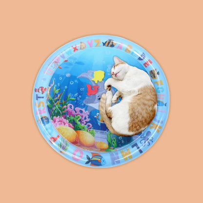 Tapis Sensoriel Aquatique Pour Chat | AquaPlay 🌊