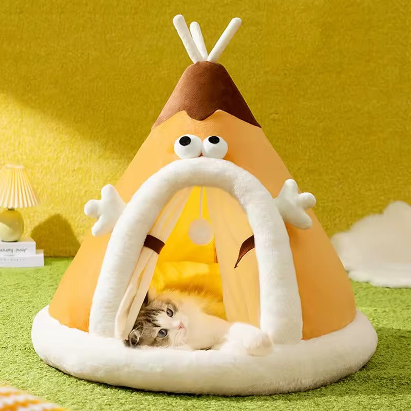 Tipi pour Chat Amérindien - Refuge Confortable & Élégant