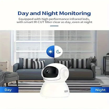 Superbe Caméra de Surveillance 3 Méga pixel & 5G WiFi - Sécurité Intelligente pour Animaux et Maison