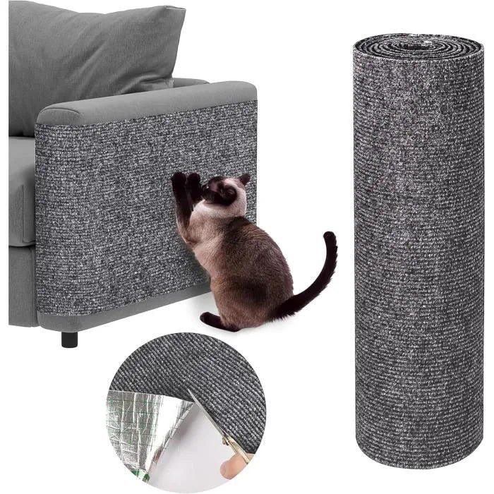 L'Indispensable Tapis Griffoir Auto-Adhésif pour Chat (Lot de Trois)