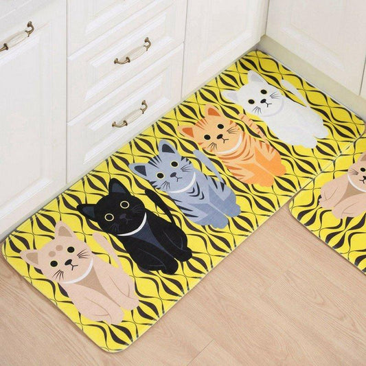 Tapis de Sol Chat Adorables Félins – Confort, Style et Sécurité pour Votre Intérieur